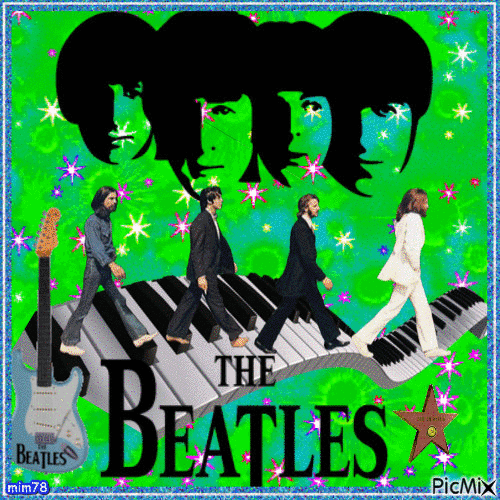 Beatles concours - GIF animé gratuit