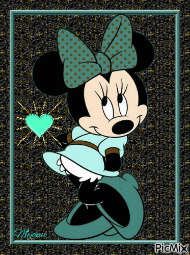 Minnie mouse - GIF animado grátis