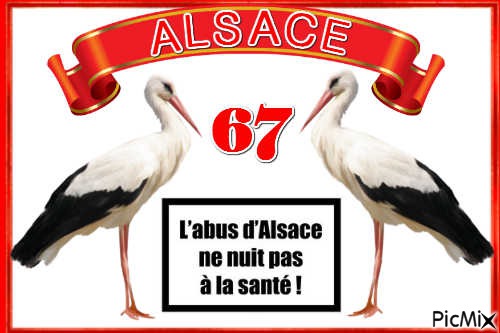 Alsace 67 ou 68 - PNG gratuit