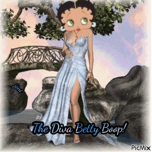 Betty boop - Бесплатный анимированный гифка