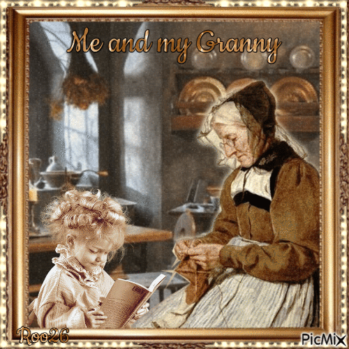 Me and my Granny - GIF animé gratuit