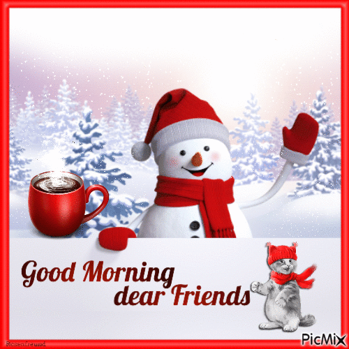 Good Morning dear Friends - Бесплатни анимирани ГИФ