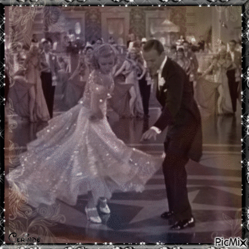 Hommage à Fred Astaire - GIF animé gratuit
