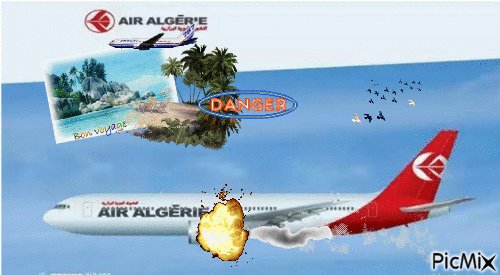 air algerie danger - Animovaný GIF zadarmo