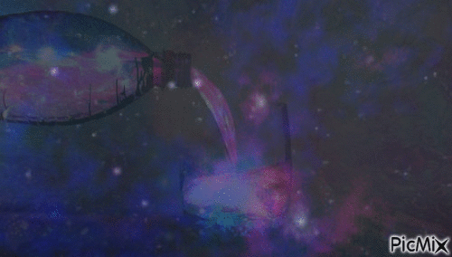 Galaxy juice - Безплатен анимиран GIF