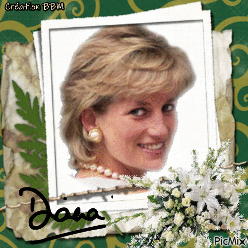 Lady Diana par BBM - Δωρεάν κινούμενο GIF