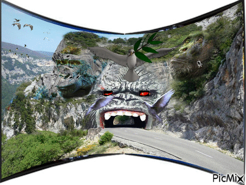 le tunel - Ingyenes animált GIF