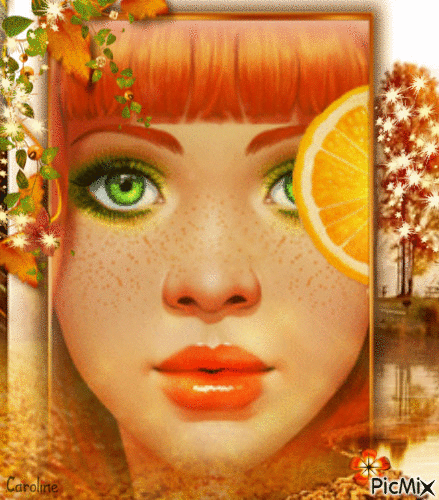 im juicy as a orange - 無料のアニメーション GIF