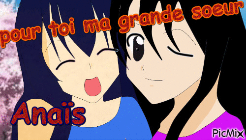 moi et anais mon amie (manga) - Free animated GIF