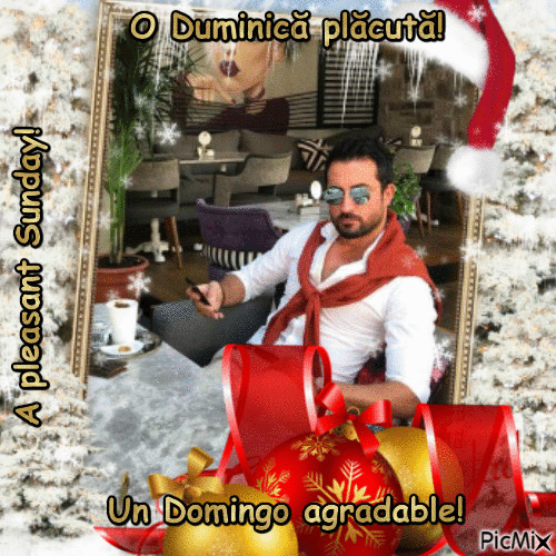 Un Domingo agradable!b - Bezmaksas animēts GIF