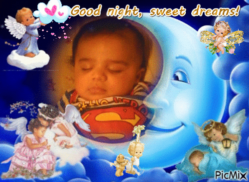 Good night, sweet dreams! - Bezmaksas animēts GIF
