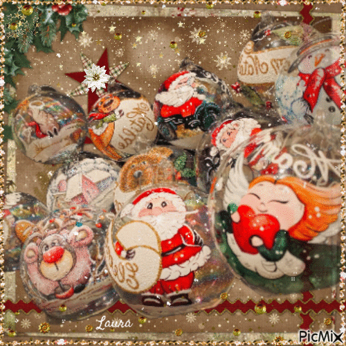 Christmas palline colorate - Laura
