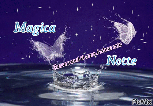 magica notte - Ilmainen animoitu GIF