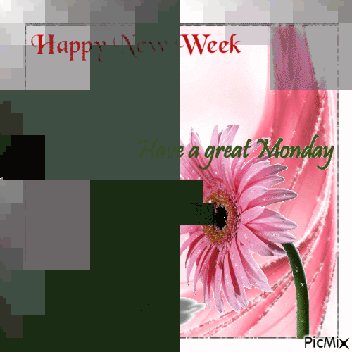Monday - Darmowy animowany GIF