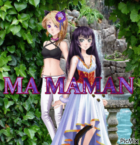 ma maman :) - Бесплатни анимирани ГИФ