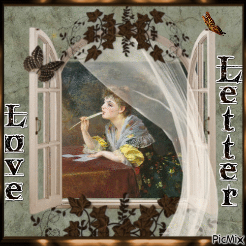 Love Letter - Бесплатный анимированный гифка