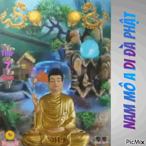 Nam Mô A Di Đà Phật - GIF animado grátis