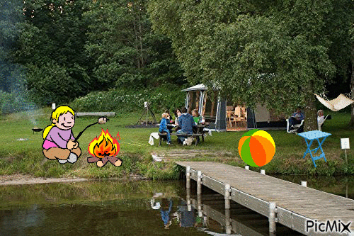 camp - Bezmaksas animēts GIF