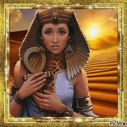 Egyptian Princess - Бесплатный анимированный гифка