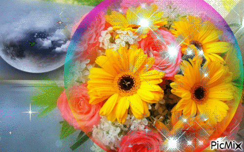 Квіти - 無料のアニメーション GIF