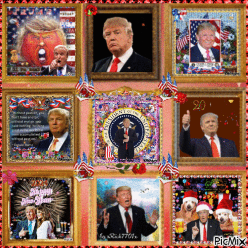 Mr.Donald J. Trump  2-18-24  by xRick7701x - Zdarma animovaný GIF