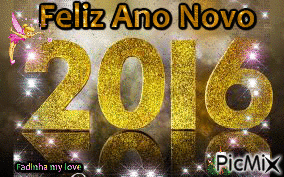 Feliz Ano Novo - Darmowy animowany GIF