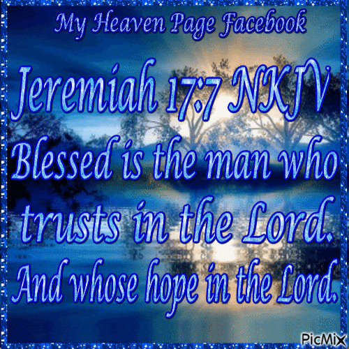 Jeremiah 17:7 - Gratis animerad GIF