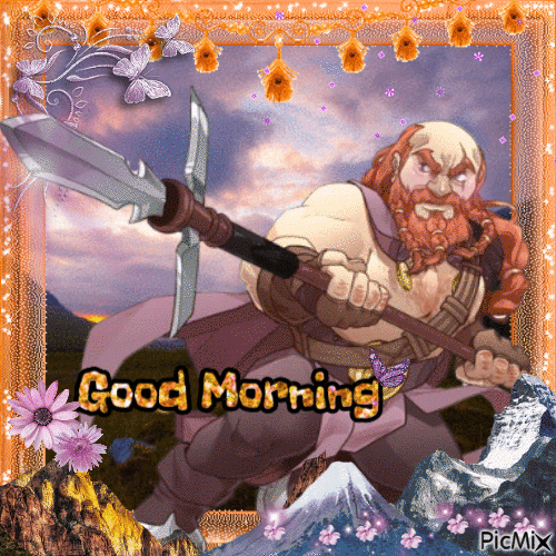 mountain jrwi the fated good morning gif - 無料のアニメーション GIF