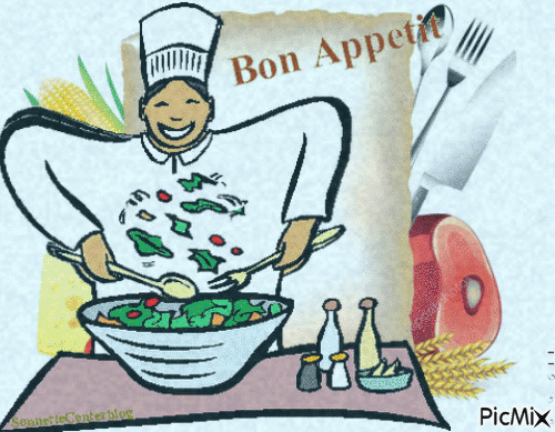 Bon Appétit - Gratis animerad GIF
