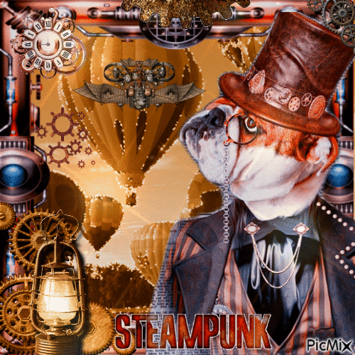 steampunk - Nemokamas animacinis gif