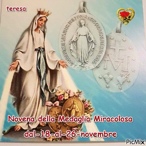 Madonna della Medaglia miracolosa - GIF animé gratuit