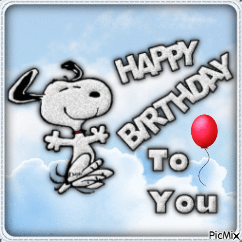 Happy birthday to you - Free animated GIF - PicMix