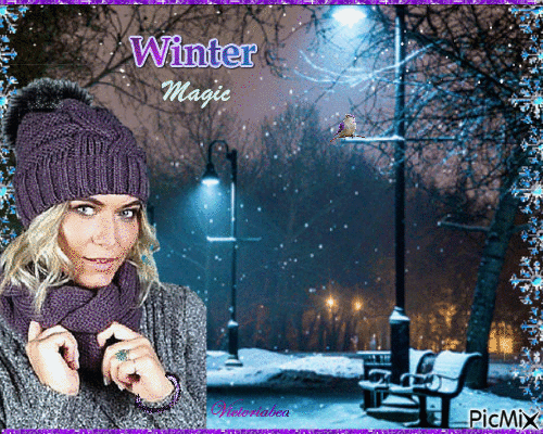 Winter Magic - GIF animé gratuit