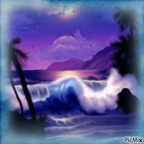 Pretty Beaches - Ingyenes animált GIF