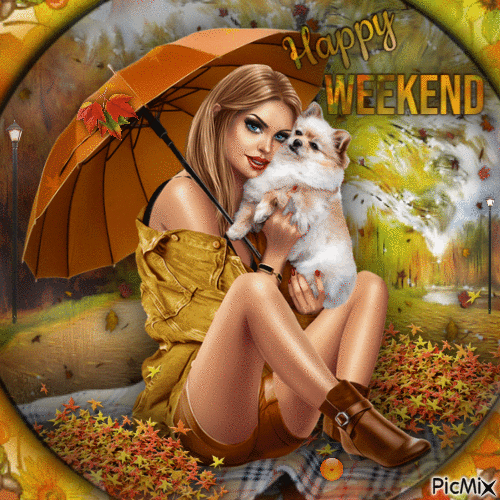 Happy Weekend-RM-09-18-23 - Бесплатни анимирани ГИФ