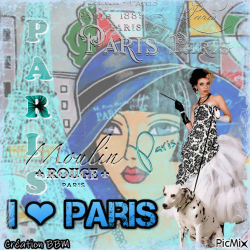 Paris par BBM - Безплатен анимиран GIF