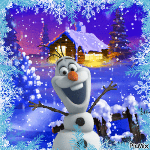 Olaf is the Best Snowman - GIF animado gratis - PicMix