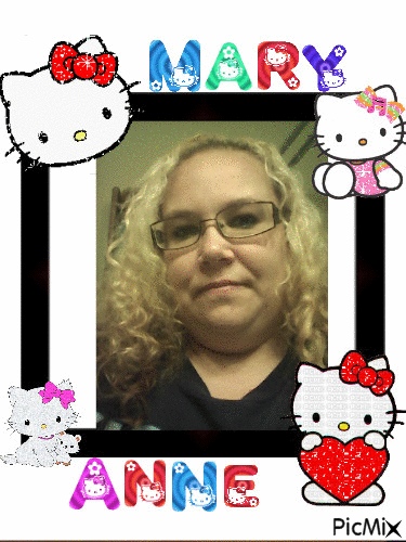I Love Hello Kitty - GIF animado gratis