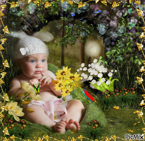 BELLE  IMAGE ENFANT - Безплатен анимиран GIF