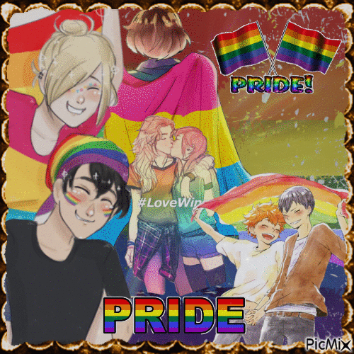 LGBT Pride - Manga - 無料のアニメーション GIF