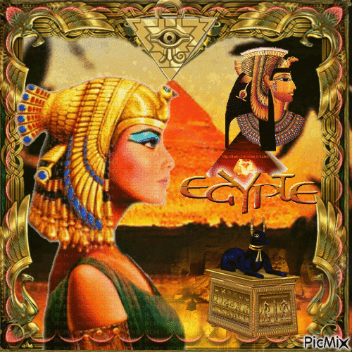 Dieu Egyptien - Безплатен анимиран GIF
