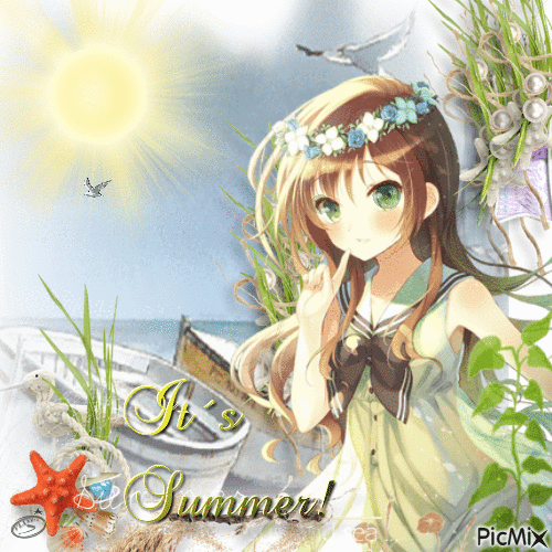 Summer - Gratis animerad GIF