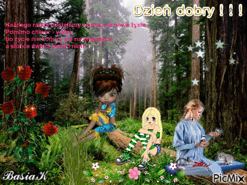 dzien dobry - 無料のアニメーション GIF