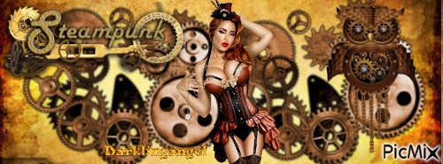 fb steampunk cover photo - png gratuito