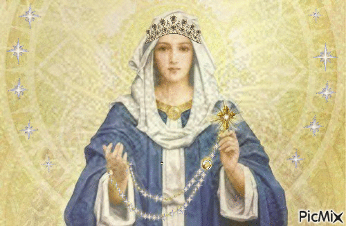 Our Lady of The Rosary - Free animated GIF