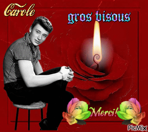 merci carole - GIF เคลื่อนไหวฟรี