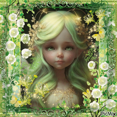 Green Fairy - Ilmainen animoitu GIF