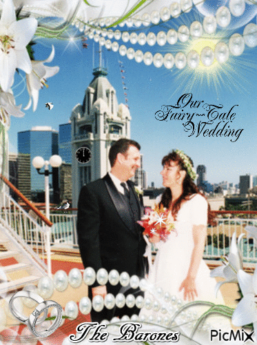 Our Fairy Tale Wedding - GIF animé gratuit