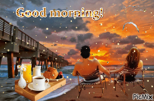 morning - GIF animado grátis