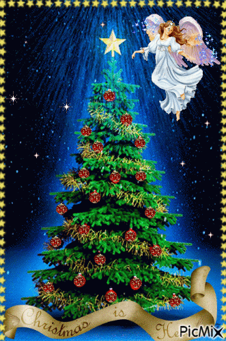 Albero di Natale - Nemokamas animacinis gif